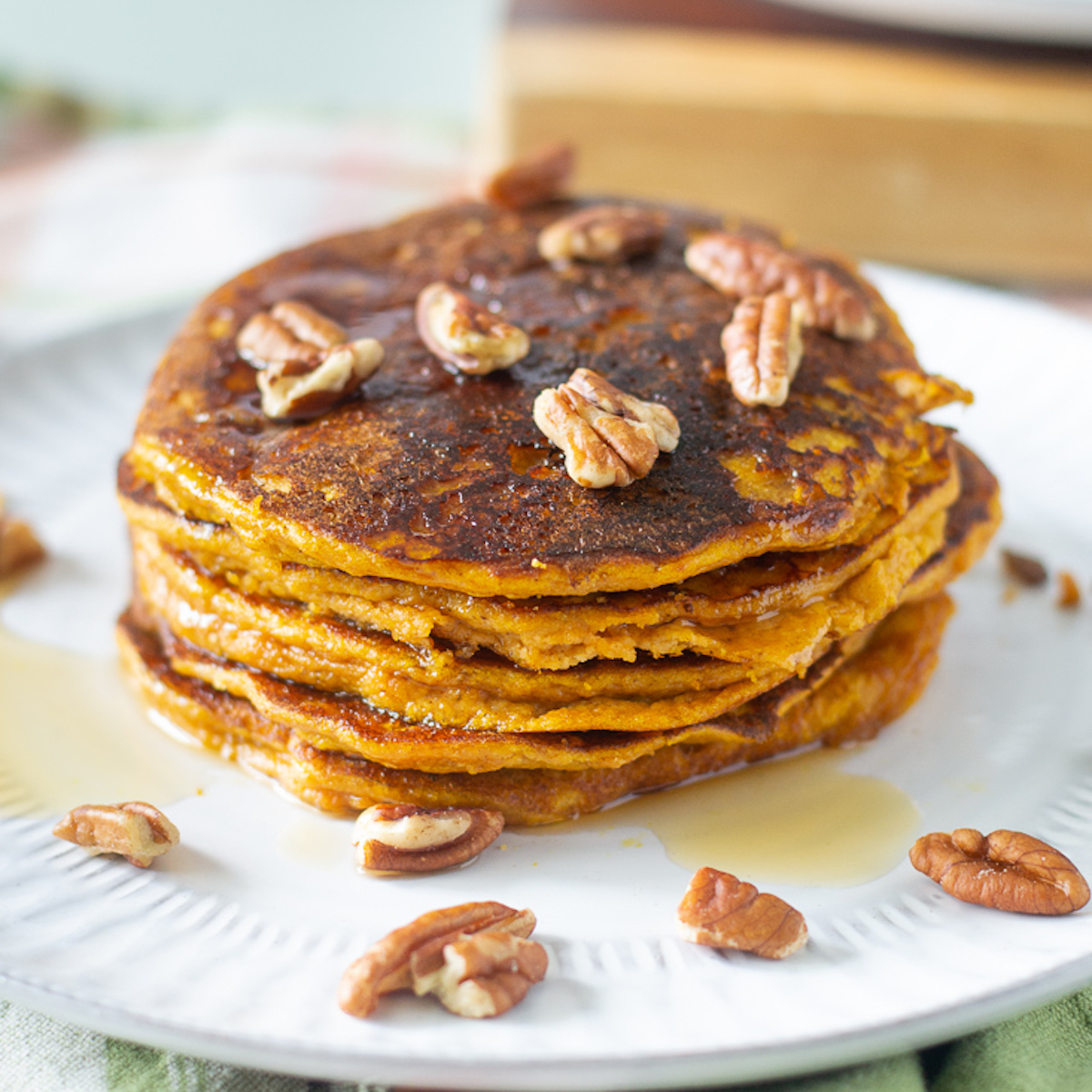 Grain Free Pumpkin Pancakes