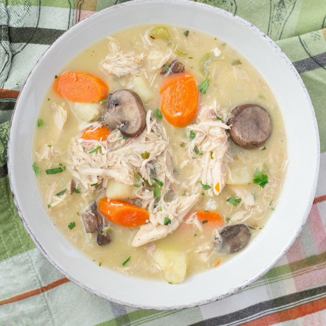 Whole30 Creamy Chicken Stew - FIXED on FRESH