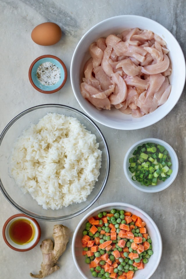 20Minute Chicken Fried Rice (Low Calorie + No Soy) FIXED on FRESH