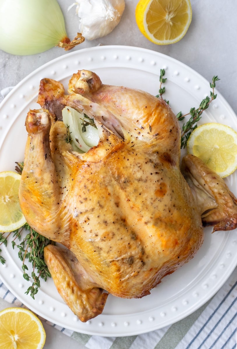 Roast Chicken With Lemon and Garlic Recipe