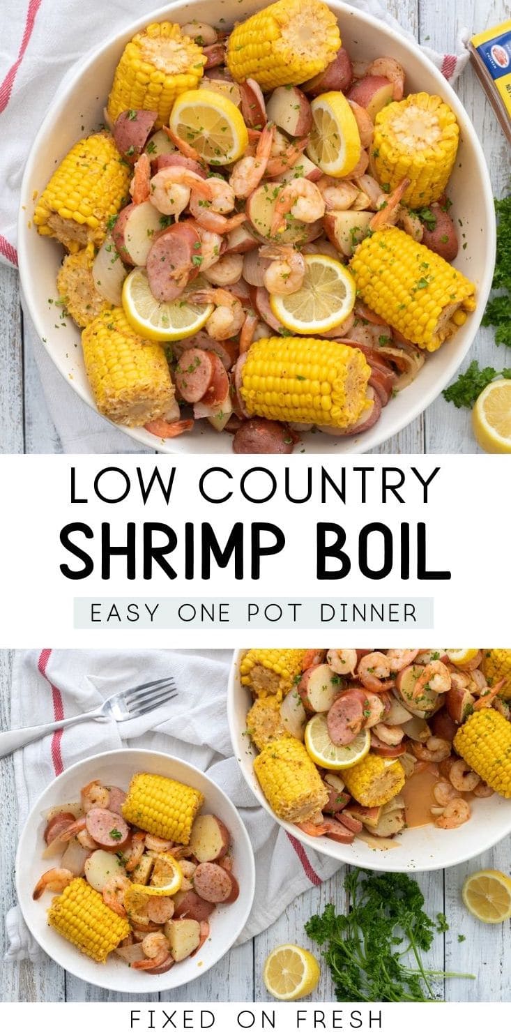 Easy Seafood Boil Recipe (one pot dinner!) - Fit Foodie Finds