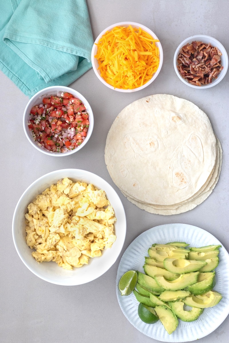 How to Meal Prep Breakfast Burritos - A Well-Seasoned Kitchen®