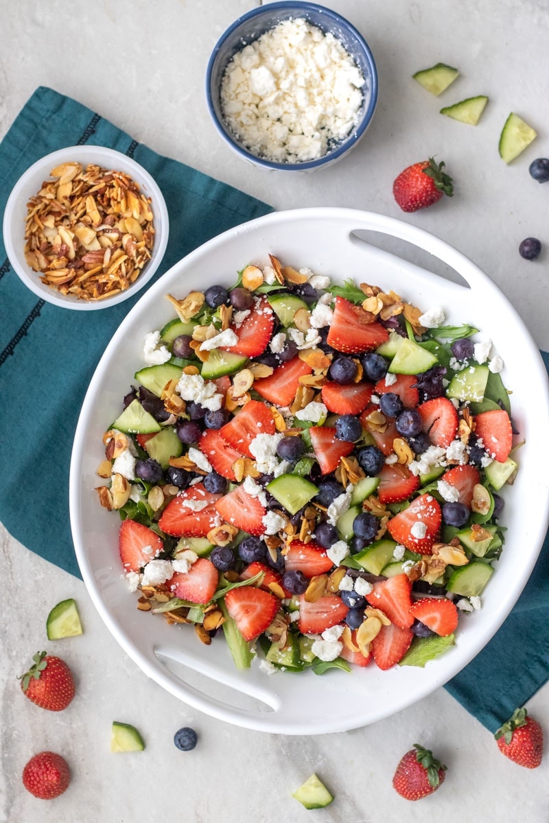 Spring Strawberry Salad - Fixed on Fresh