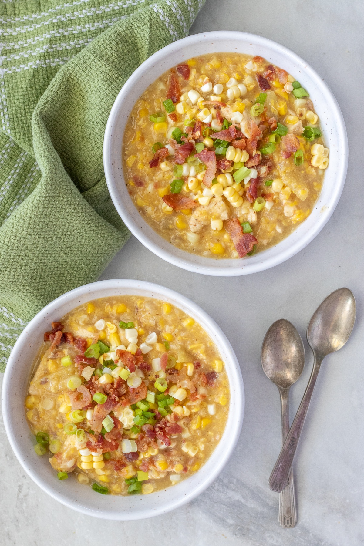 Creamy Summer Chicken Corn Chowder