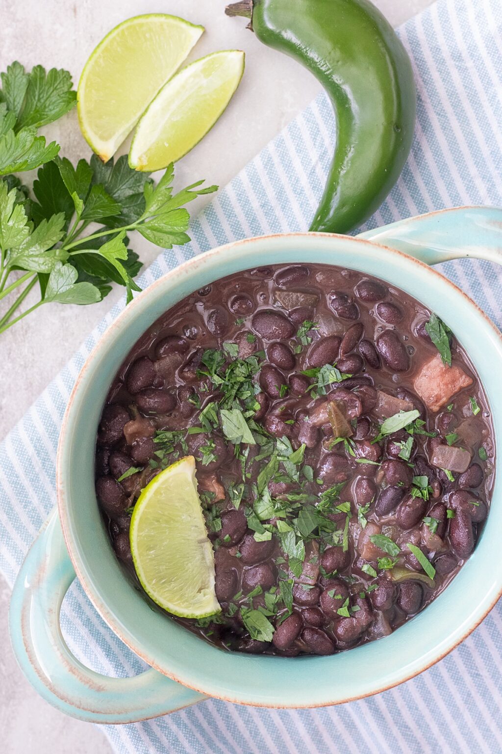 Quick and Easy Mexican Black Beans FIXED on FRESH
