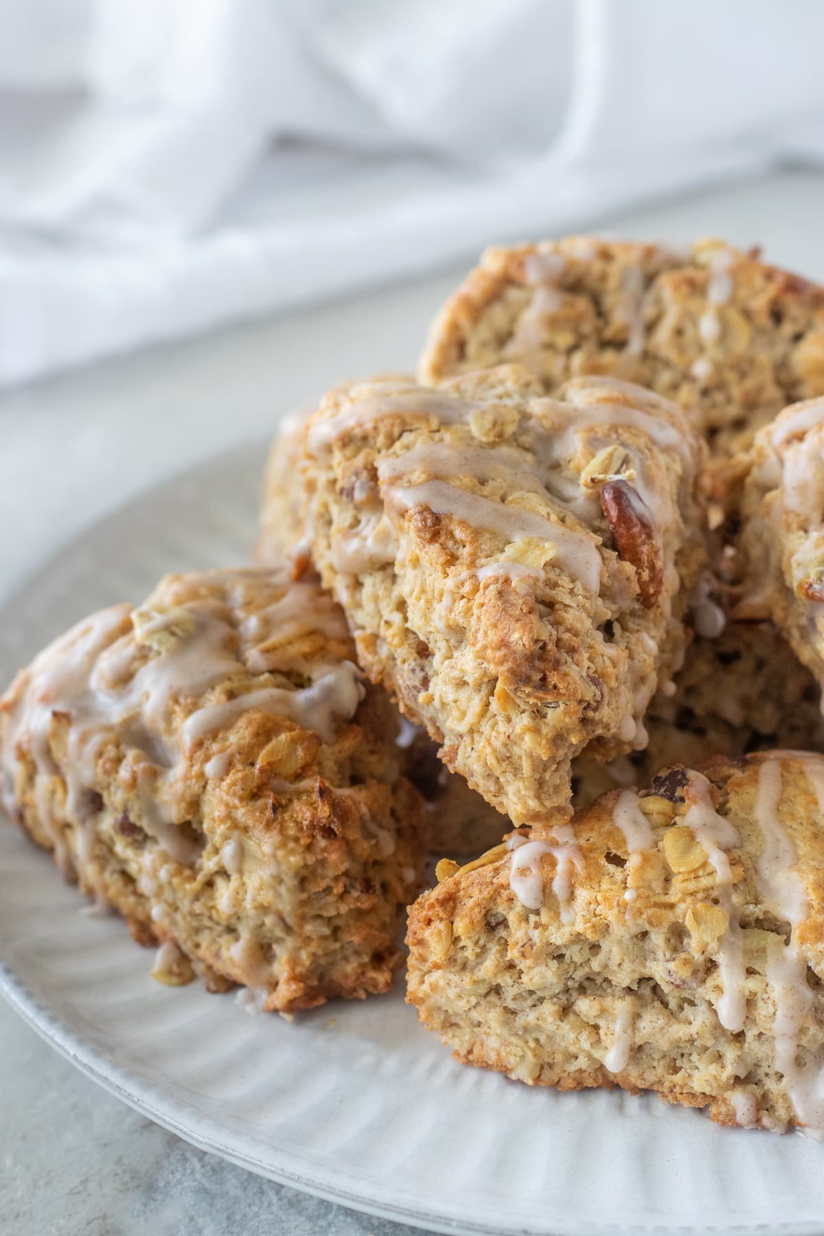 Mini Oatmeal Pecan Scones (The Best!) - FIXED on FRESH