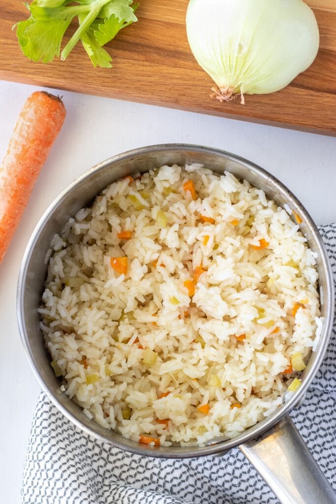 Healthy Vegetable Steamed Rice - FIXED on FRESH