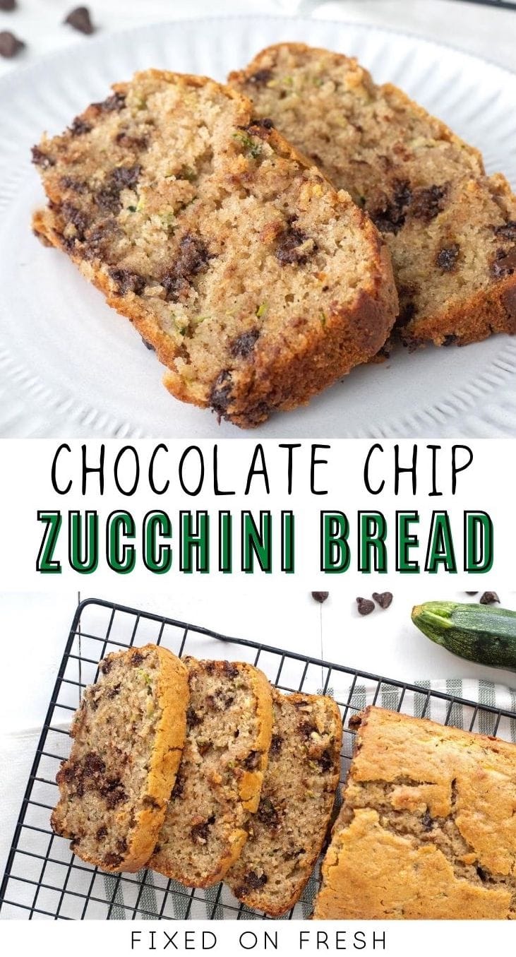 Chocolate Chip Zucchini Bread - FIXED on FRESH