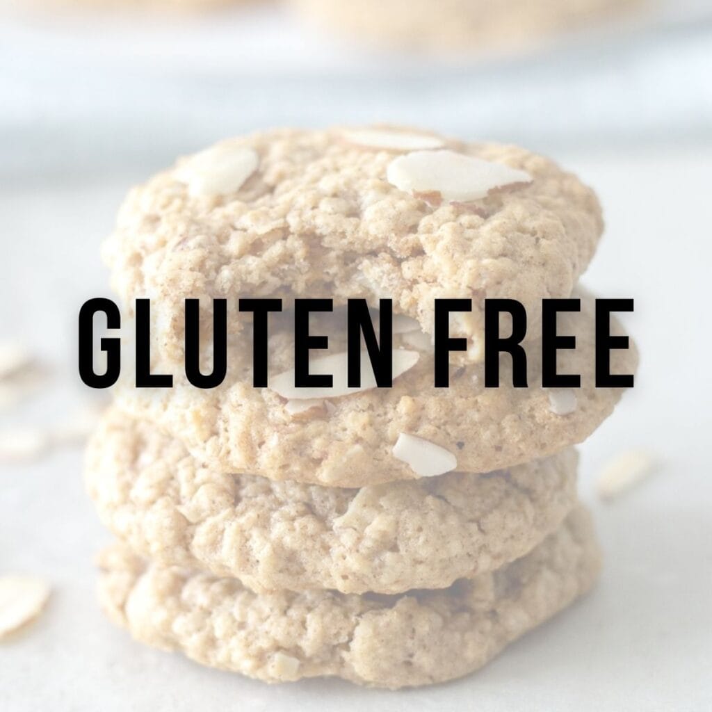 Gluten Free Almond Butter Oatmeal Cookies - FIXED on FRESH