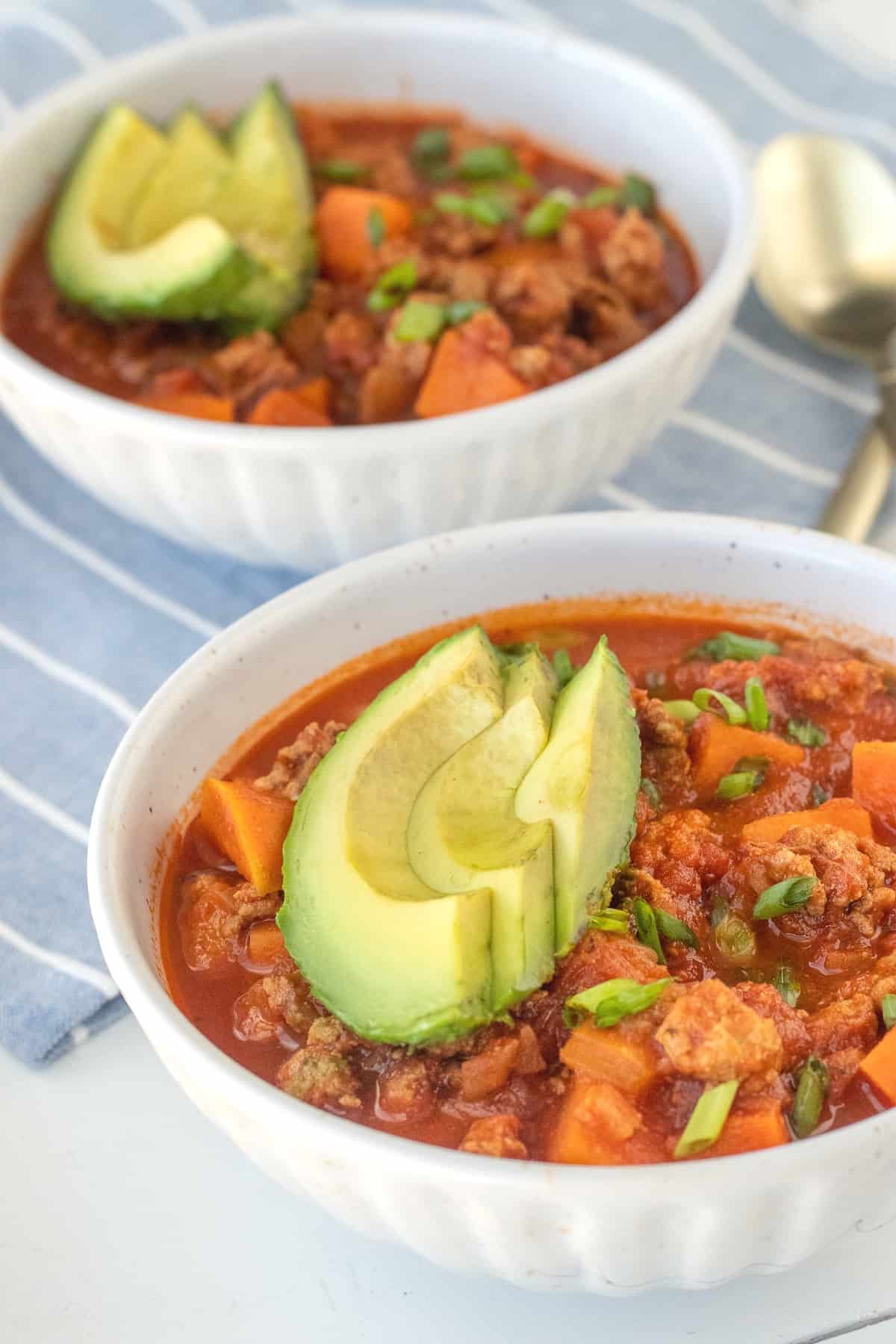 No Bean Turkey & Sweet Potato Chili